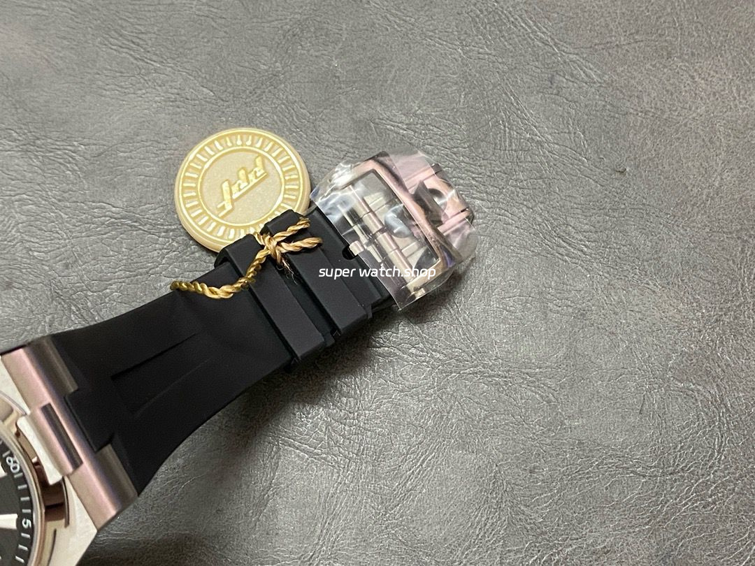 PPF Factory Vacheron Constantin Overseas 47040-B01A-9094 42mm Steel Black Rubber Strap Arabic Numerals Black Dial - Image 8