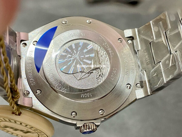 PPF Factory Vacheron Constantin Overseas 47040/000A-9008 42mm Full Steel Arabic Numerals Blue Dial - Image 7