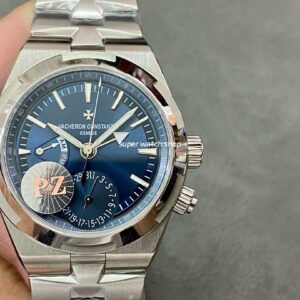 PZ Factory Vacheron Constantin Overseas Dual Time 7900V-110A-B334 41mm Full Steel Blue Dial