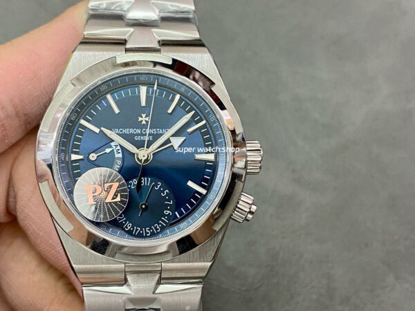 PZ Factory Vacheron Constantin Overseas Dual Time 7900V-110A-B334 41mm Full Steel Blue Dial