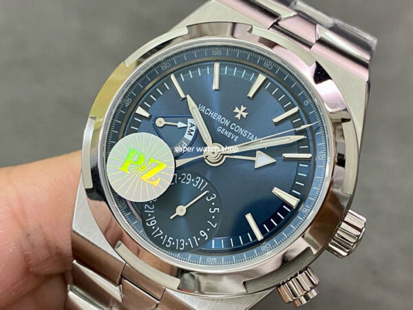 PZ Factory Vacheron Constantin Overseas Dual Time 7900V-110A-B334 41mm Full Steel Blue Dial - Image 3