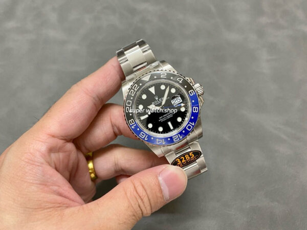 QF Factory Rolex Batman GMT-Master II 126710BLNR-0003 40mm Full 904L Black Dial - Image 4