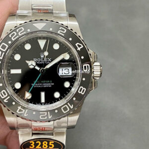 QF Factory Rolex GMT-Master II 126710GRNR-0004 40mm Full 904L Black Dial