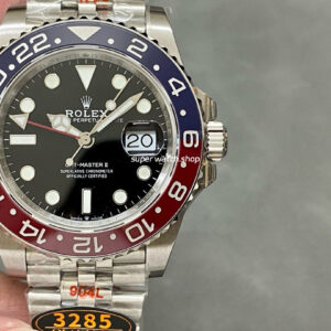 QF Factory Rolex Pepsi GMT-Master II 126710BLRO-0001 40mm Full 904L Black Dial Jubilee