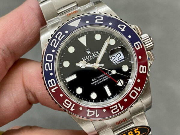 QF Factory Rolex Pepsi GMT-Master II 126710BLRO-0002 40mm Full 904L Black Dial - Image 2
