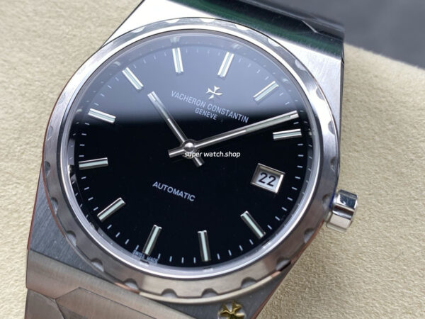 VC+ Factory Vacheron Constantin 222 Jumbo 44018 37mm Black Dial - Image 3