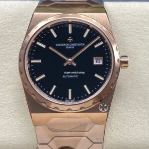 VC+ Factory Vacheron Constantin Historiques 222 37mm Full Rose Gold Black Dial