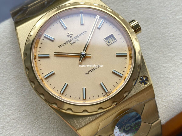 VC+ Factory Vacheron Constantin JUMBO 222 44018 37mm Yellow Gold Gold Dial - Image 2