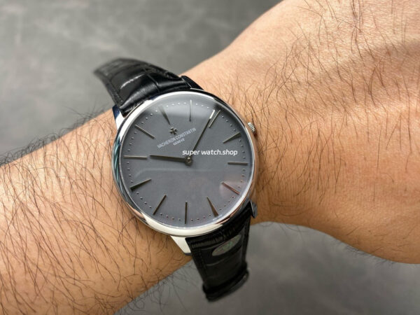 VC + Factory Vacheron Constantin Patrimony 81180000P-9539 Platinum Grey Dial - Image 4