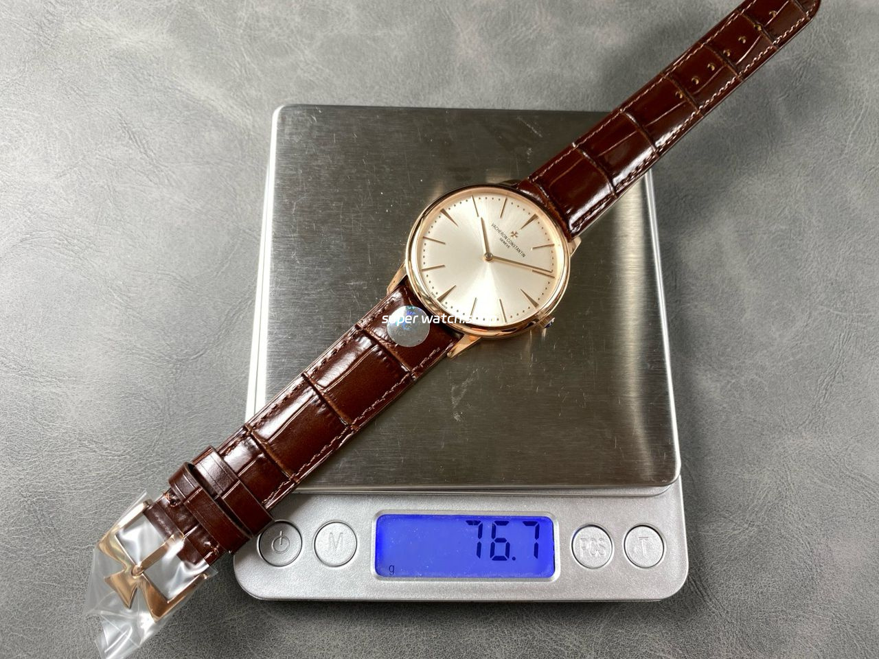 VC + Factory Vacheron Constantin Patrimony 81180000R-9159 Rose Gold Silver Dial - Image 10