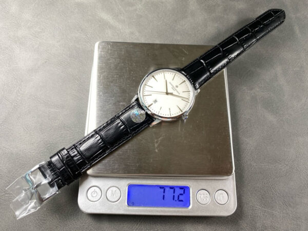 VC + Factory Vacheron Constantin Patrimony 85180-000G-9230 White Gold White Dial - Image 10