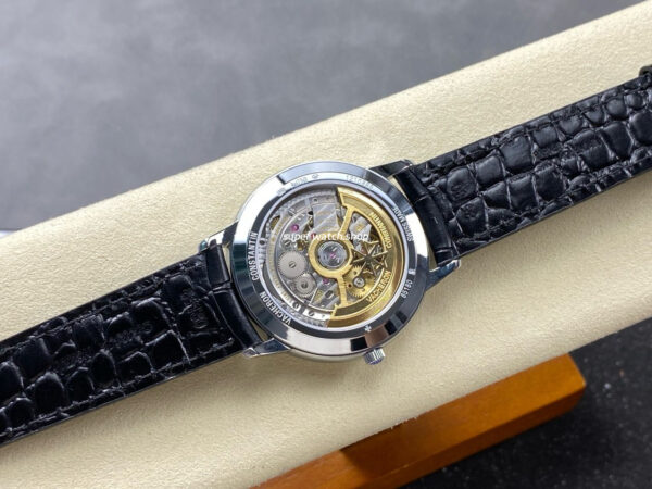 VC + Factory Vacheron Constantin Patrimony 85180-000G-9230 White Gold White Dial - Image 7