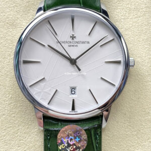 VC + Factory Vacheron Constantin Patrimony 85180000G-H035 White Gold Silver Dial