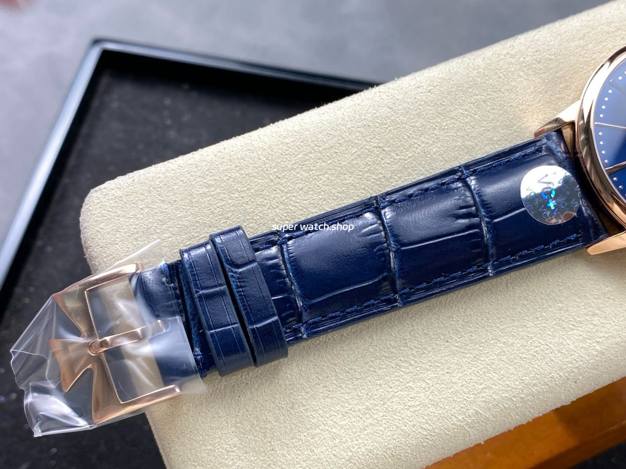 VC +Factory Vacheron Constantin Patrimony 85180000R-B515 Rose Gold Black Dial - Image 8