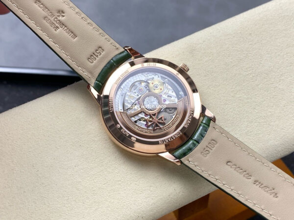 VC +Factory Vacheron Constantin Patrimony 85180000R-H116 Rose Gold Silver Dial - Image 7