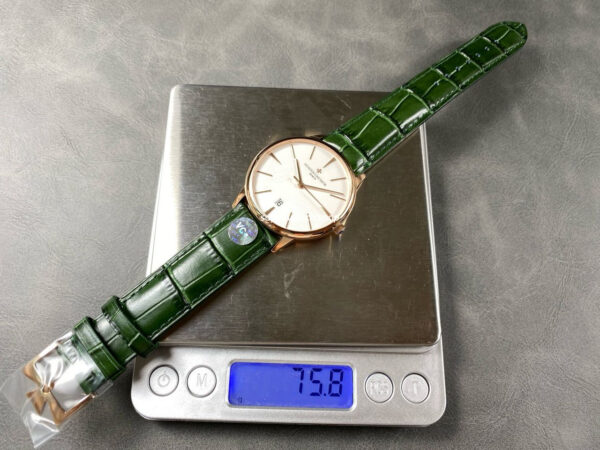 VC +Factory Vacheron Constantin Patrimony 85180000R-H116 Rose Gold Silver Dial - Image 10
