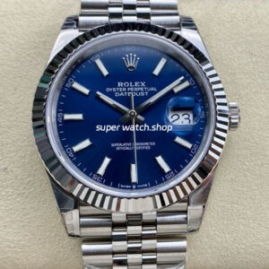 VS Factory Rolex Datejust 126334-0002 41mm Full 904L Blue Dial Jubilee