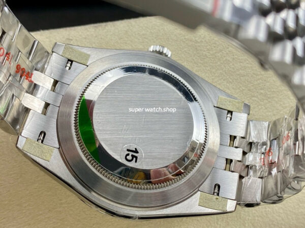 VS Factory Rolex Datejust 126334-0010 41mm Full 904L White Dial Jubilee - Image 8