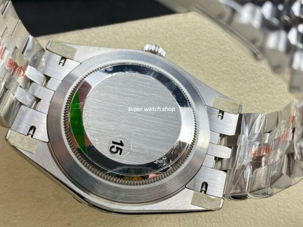VS Factory Rolex Datejust 126334-0018 41mm Full 904L Black Dial Jubilee - Image 8