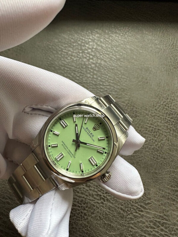 VS Factory Rolex Oyster Perpetual 134300-0006 41mm Full 904L pistachio Green Dial - Image 3