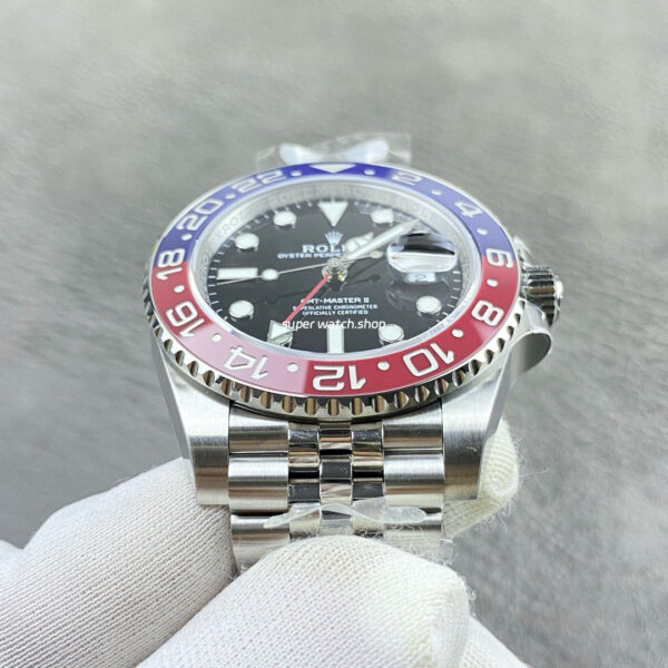 VS Factory Rolex Pepsi GMT-MASTER II 126710BLRO-0001 40mm Full 904L Black Dial Jubilee - Image 5