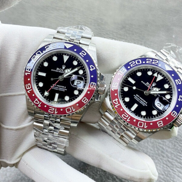 VS Factory Rolex Pepsi GMT-MASTER II 126710BLRO-0001 40mm Full 904L Black Dial Jubilee - Image 3