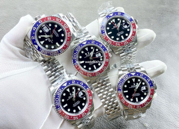 VS Factory Rolex Pepsi GMT-MASTER II 126710BLRO-0001 40mm Full 904L Black Dial Jubilee - Image 4