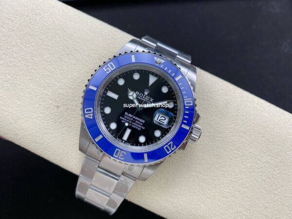 VS Factory Rolex Submariner Date 126619LB 41mm Full White Gold Black Dial - Image 4