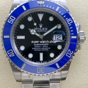 VS Factory Rolex Submariner Date 126619LB 41mm Full White Gold Black Dial