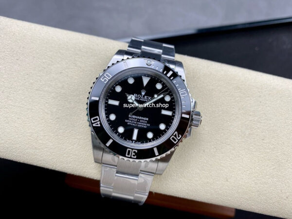 VS Factory Rolex Submariner No Date 124060 41mm Full 904L Black Dial - Image 4