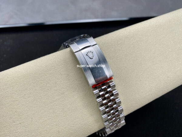 VS Factory Rolex Wimbledon Datejust 126334-0022 41mm Full 904L Roman Number Grey Dial Jubilee - Image 8