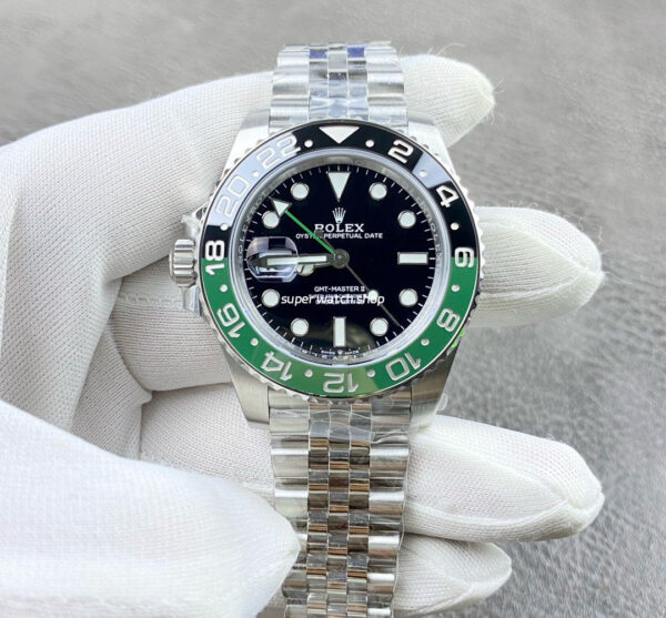 VS Factory Sprite Rolex GMT-Master II 126720VTNR-0002 40mm Full 904L Black Dial Jubilee