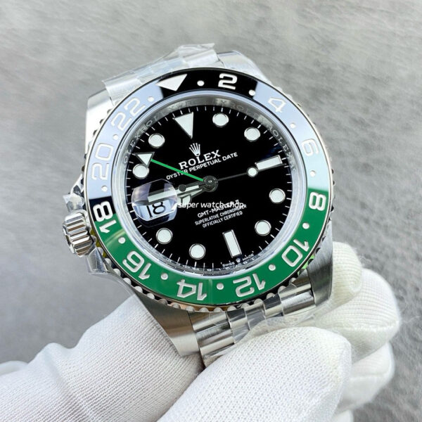VS Factory Sprite Rolex GMT-Master II 126720VTNR-0002 40mm Full 904L Black Dial Jubilee - Image 2