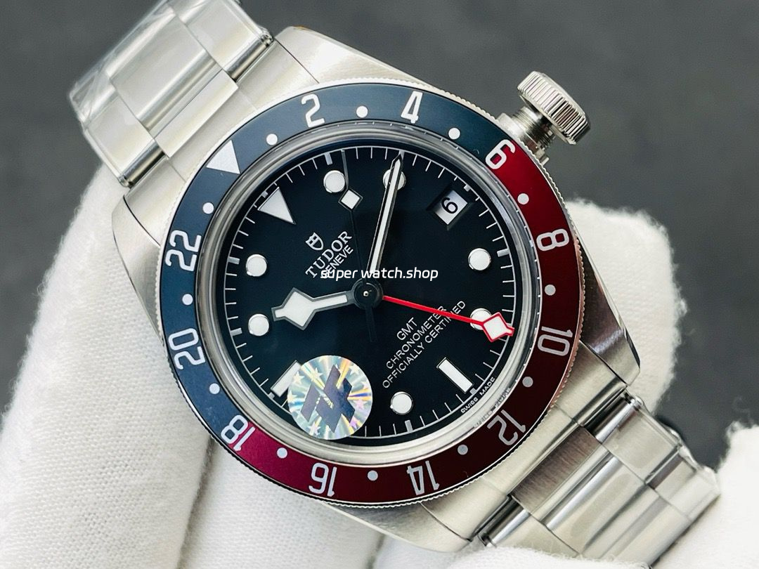 ZF Factory Tudor Black Bay GMT Pepsi 41mm M79830RB-0001 Steel Aluminum Bezel Black Dial - Image 2