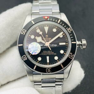 ZF Factory Tudor Heritage Black Bay 39mm M79030N-0001 Steel Aluminum Bezel Black Dial