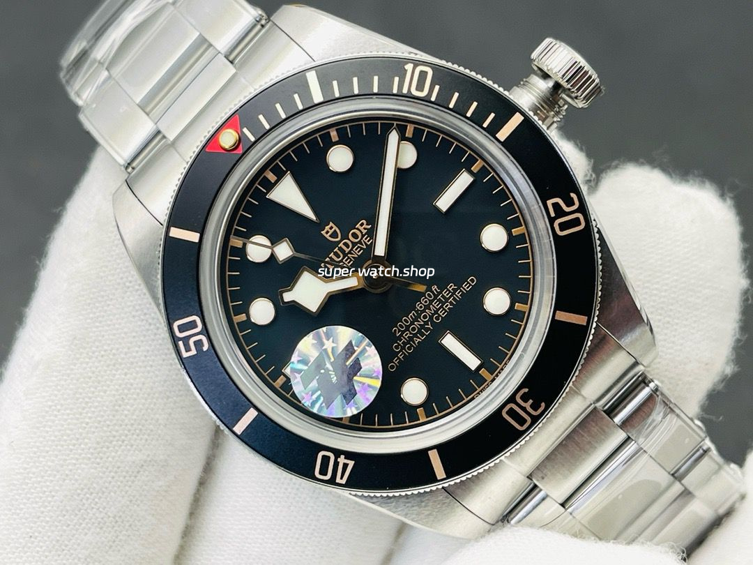 ZF Factory Tudor Heritage Black Bay 39mm M79030N-0001 Steel Aluminum Bezel Black Dial - Image 2