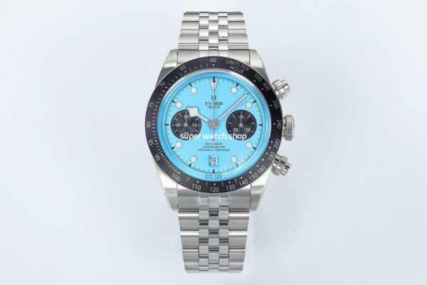 ZF Factory Tudor Black Bay Chrono 79360N-0024 41mm Jubilee Turquoise Dial