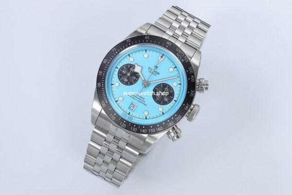 ZF Factory Tudor Black Bay Chrono 79360N-0024 41mm Jubilee Turquoise Dial - Image 3