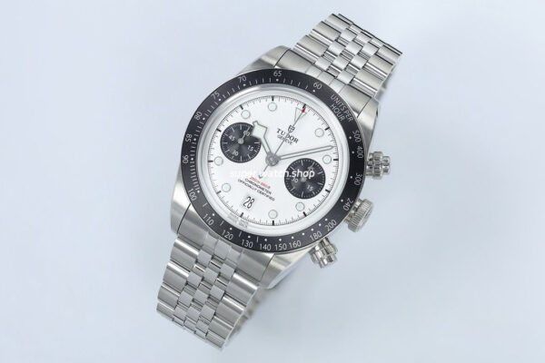 ZF Factory Tudor Panda Black Bay Chrono 79360N-0002 41mm Jubilee White Dial - Image 3