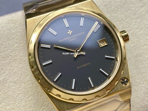 8+ Factory Vacheron Constantin Historiques 44018 37mm Full Yellow Gold Black Dial - Image 2