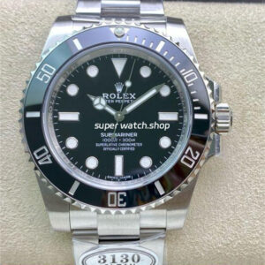 Clean Factory Rolex Submeriner (No Date) 114060 40mm Black DIal