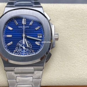 3K Factory Patek Philippe Nautilus 59761G-001 White Gold Blue Dial