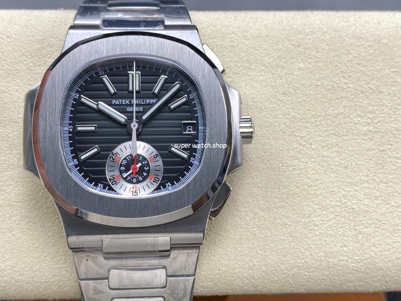 3K Factory Patek Philippe Nautilus 5980/1A-014 Black Dial