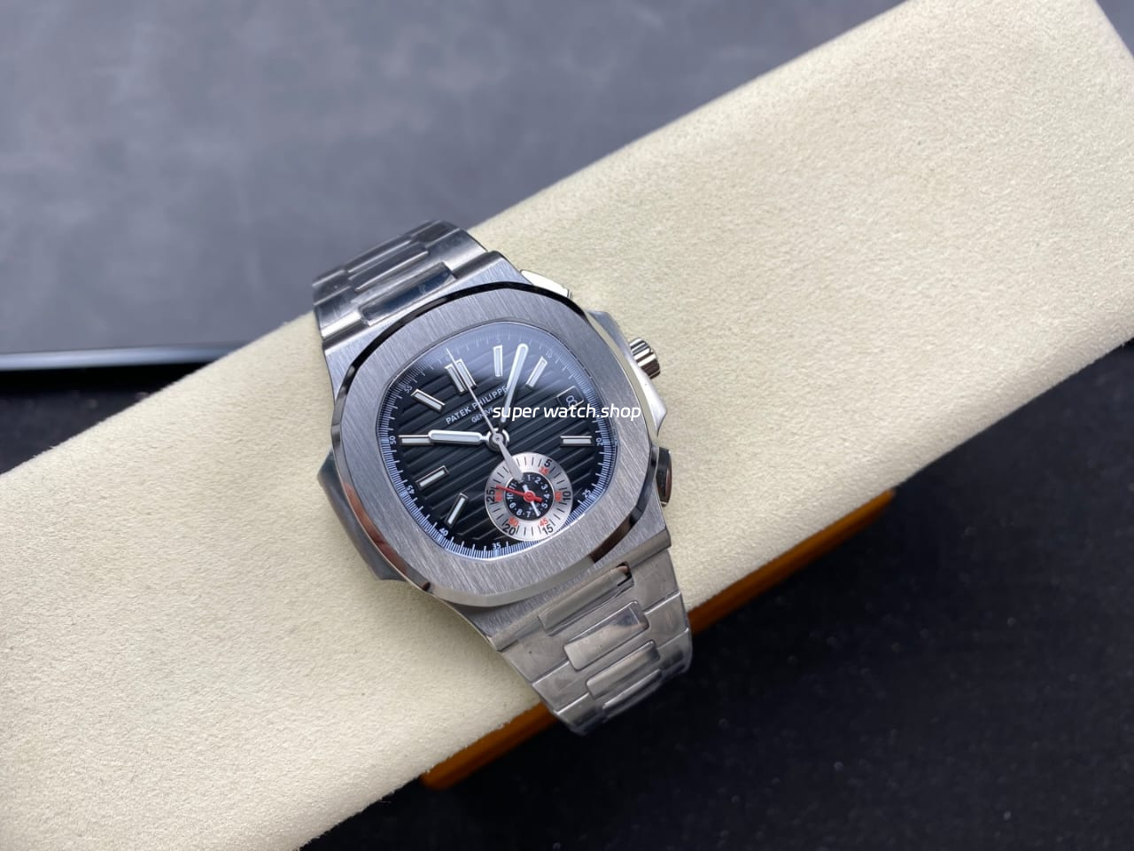 3K Factory Patek Philippe Nautilus 5980/1A-014 Black Dial - Image 4