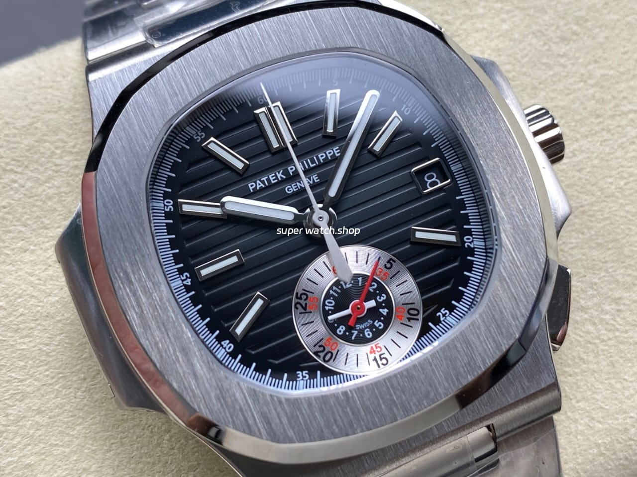 3K Factory Patek Philippe Nautilus 5980/1A-014 Black Dial - Image 2