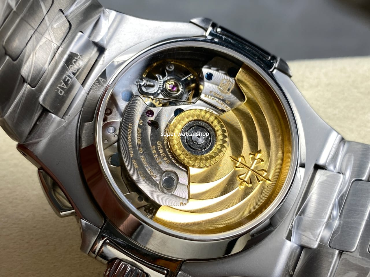 3K Factory Patek Philippe Nautilus 5980/60G-001 White Gold Blue-Gray Dial - Image 8