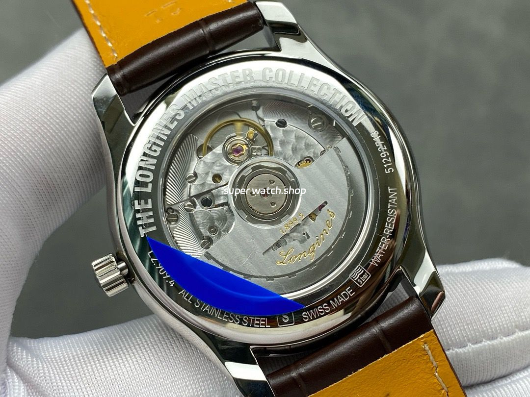 APS Factory Longines Master Collection Moonphase L29094773 Diamond Silver Dial - Image 7