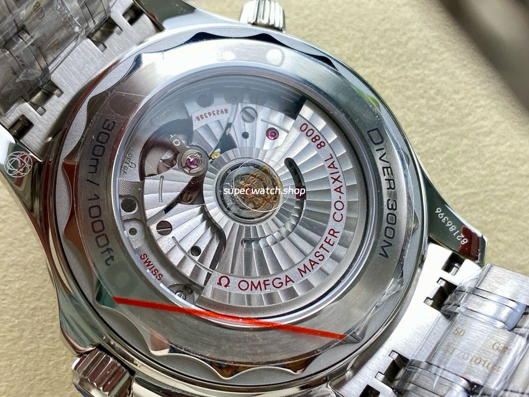 EWE Factory Omega Seamaster Diver 300M 210.30.42.20.04.001 42mm Full Steel White Dial - Image 8