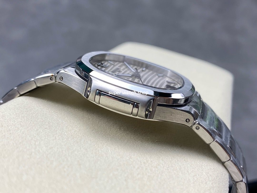 MS Factory Patek Philippe Nautilus 7118/1A-010 35.2mm Full Steel White Dial - Image 5