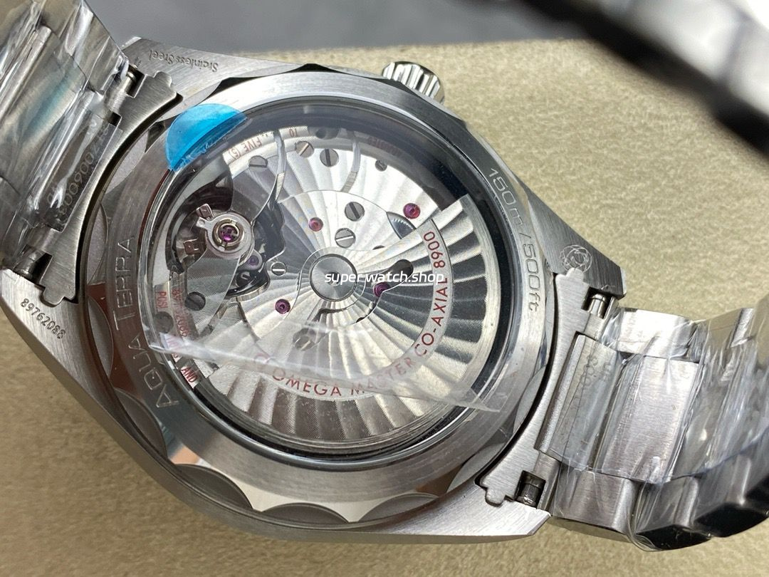 N1 Factory Omega Seamaster Aqua Terra Master Co-Axial Chronometer 220.10.41.21.03.001 41.5mm Full Steel Blue Dial - Image 7